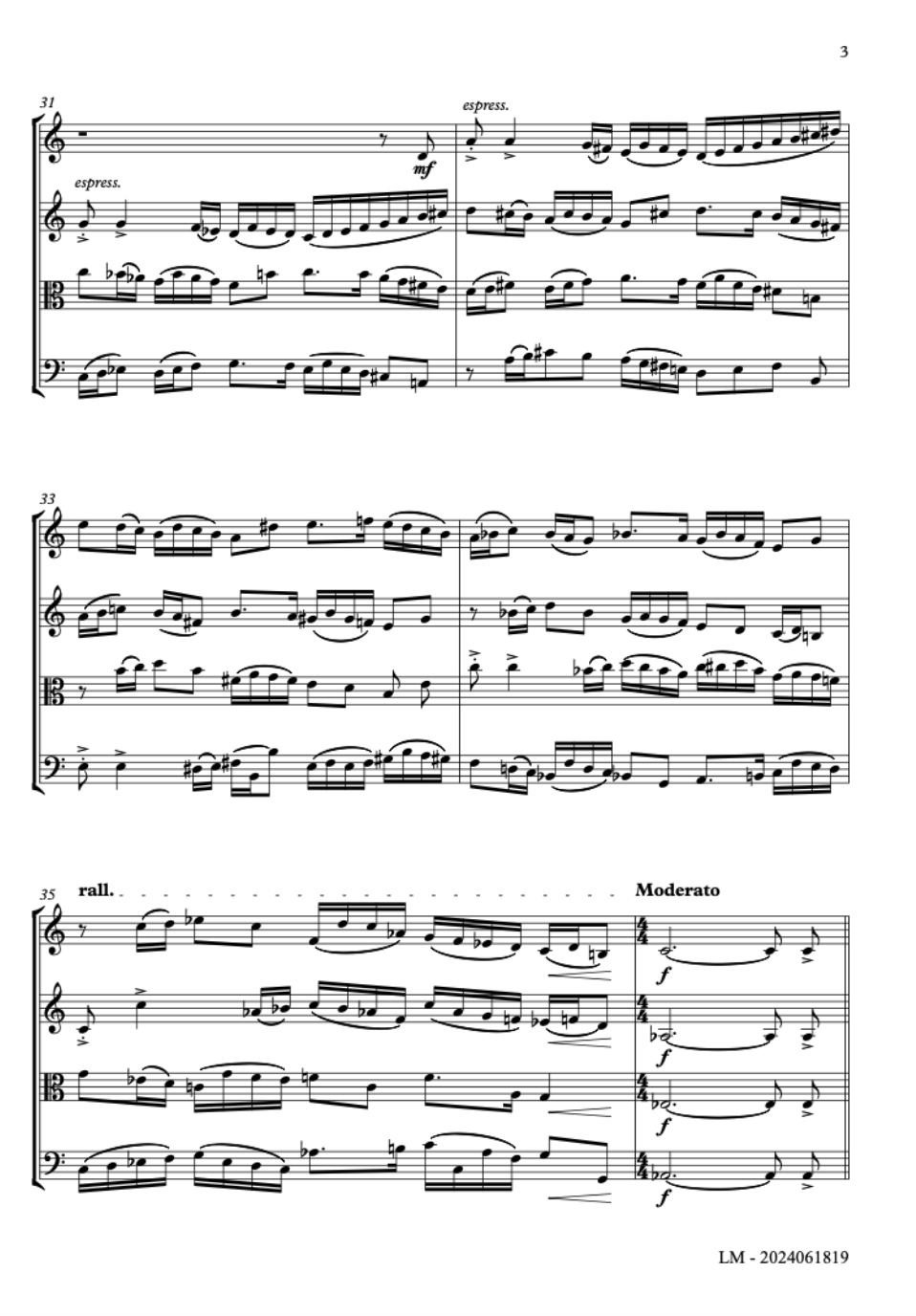 Confusion part 2_for string quartet